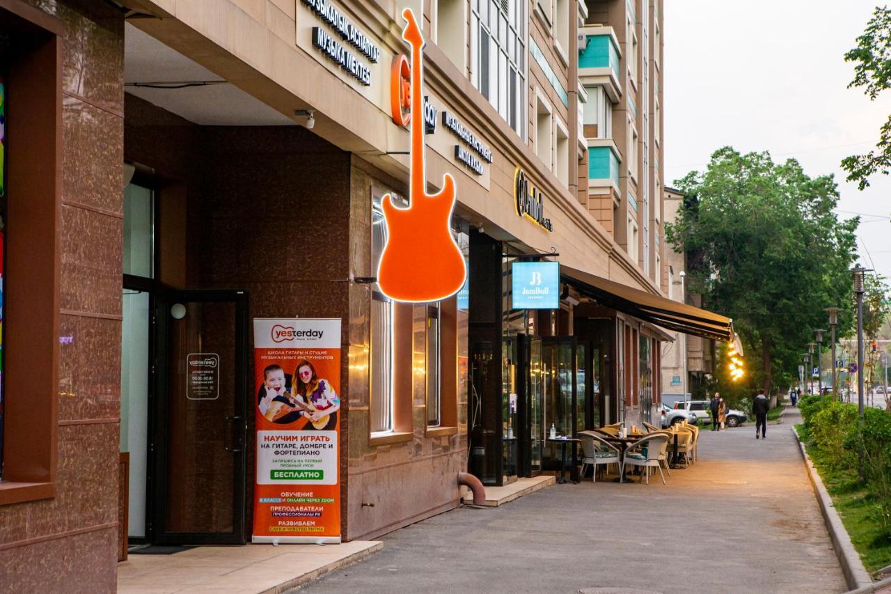 Уютная Студия С Видом На Горы Almatý Exterior foto
